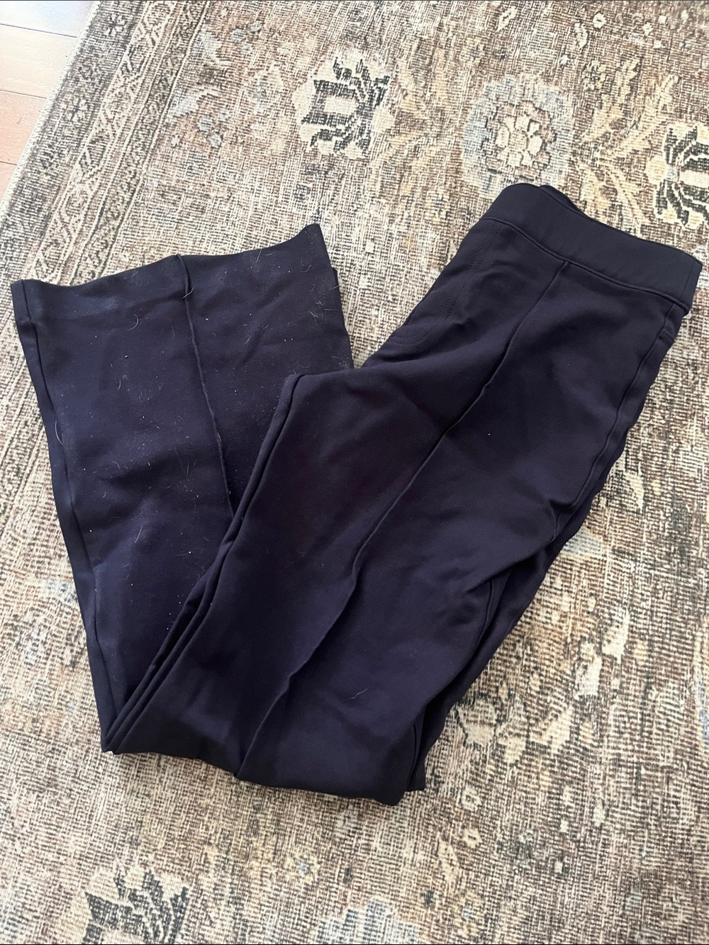 Spanx High-Rise navy Flared pants